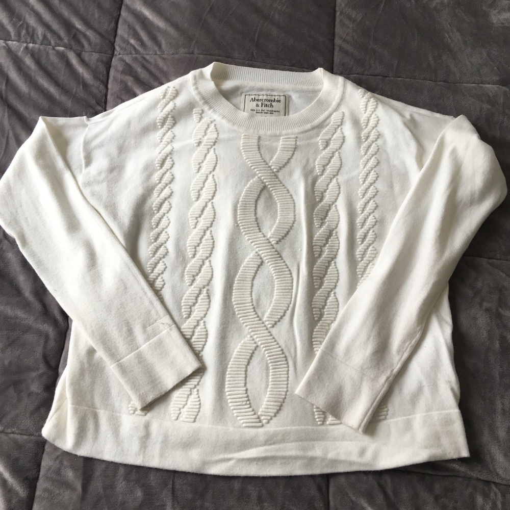 Super soft cable sweater!
